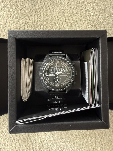 Omega swatch black snoopy - omega,