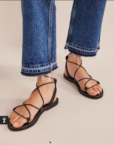 Boden scarf wrap sandals - boden,
