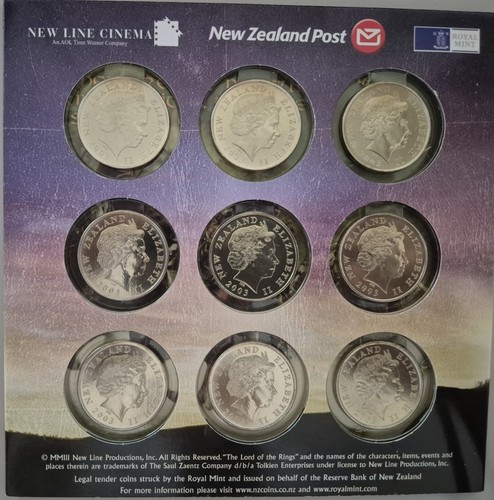 Lord the rings coin set - lord,