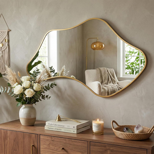 Modern asymmetrical frameless - modern,