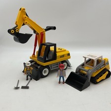 Playmobil MAXX7 Construction Excavator 9888 & Compact Tracked Excavator 5471