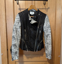 Walter Baker Crop Moto Leather