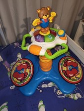 vtech sit to stand dancing bear music and lights tower 