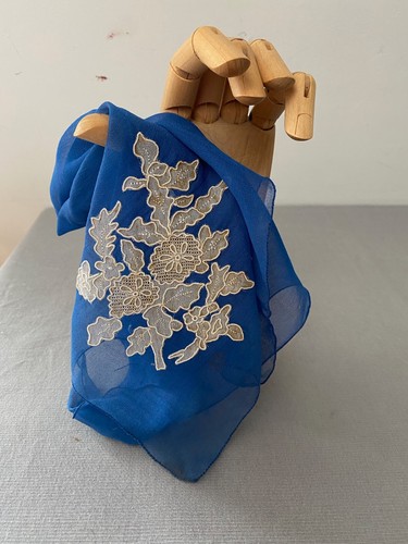 Vintage 1930s art deco blue - art,