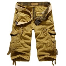 Mens Cargo Shorts Combat Twill