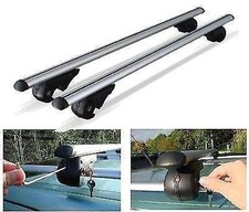 Volkwagen VW Passat Estate 1980-2013 ROOF AERO BARS RACK ALUMINIUM LOCKING RAILS