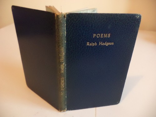 Poems ralph hodgson old - by,
