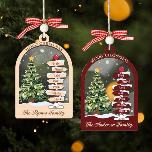 Custom family ornaments - custom,