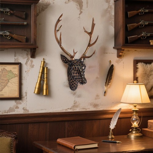Deer head wall mount - deer,