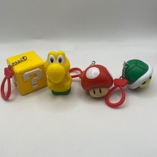 Super Mario Backpack Buddies Question Block Koopa Troopa Mushroom Shell AA