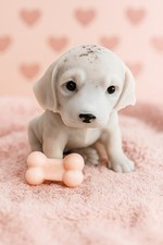 Labrador Puppy Candle -