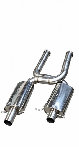 Custom stainless steel exhaust - stainless,