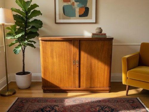 Teak mid century - mid,