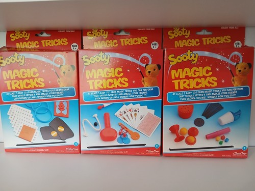 Sooty magic tricks boxes 1 - tricks,