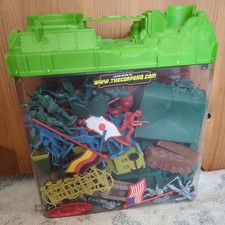 The Corps Army Toys - Plastic Soldiers, Vehicles, Flags & Base Toy Playset