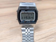1981 Seiko A257-5010 Men's Vintage LCD Watch