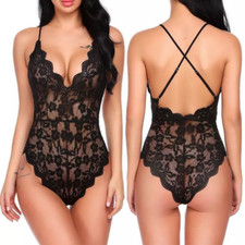 Women Lace Teddy Sexy Lingerie