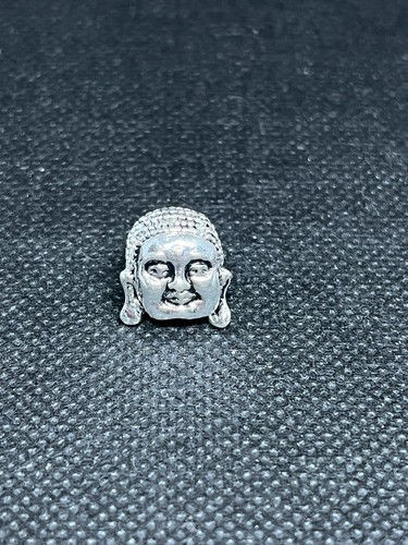 Silver charm buddha - buddha, religious