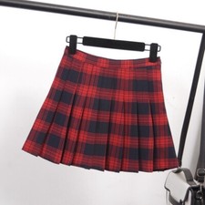 Womens Girl Check Plaid