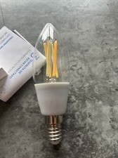 4lite Wiz Connected Smart LED Bulb Candle Clear Filament C37 E14 Screw Fitting