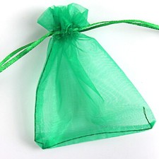 25 & 50 Large Small Organza Bags Wedding Party Favour Gift Candy Jewellery Pouch
