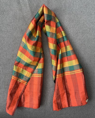 Vintage thai silk - vintage, scarf