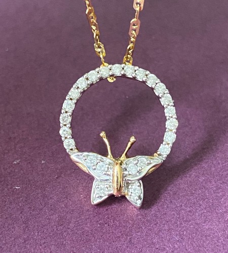 9ct yellow gold 28ct diamond - 9ct,