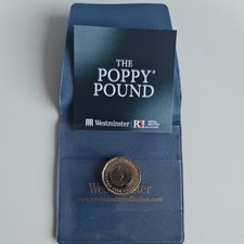 2025 Jersey The Poppy Remembrance £1 One Pound Bu