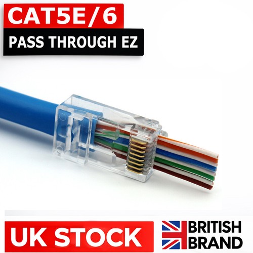 Rj45 pass through connectors - rj45,