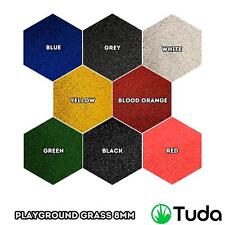 Playground Astro Turf Play Grass 8mm Artificial Fake Garden Lawn Any Length