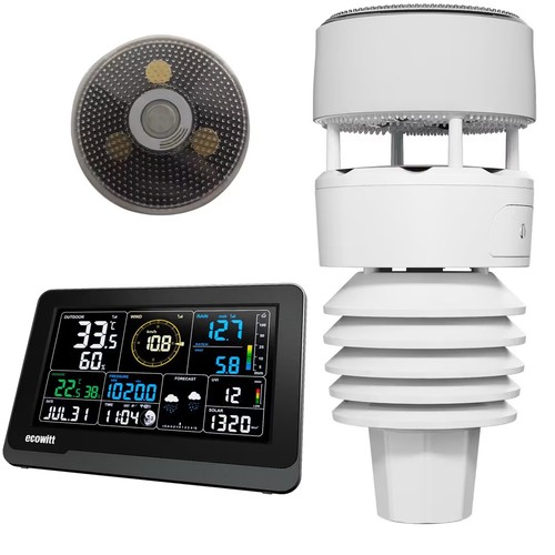 Ecowitt weather station - 7-in-1,