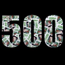 UNFRANKED - 500 X 2ND CLASS