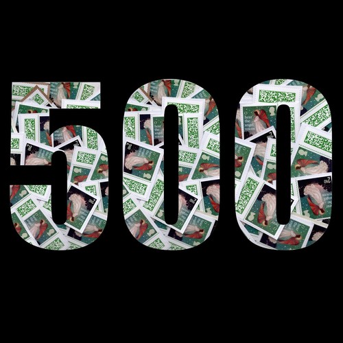 Unfranked 500 2nd class - 500,