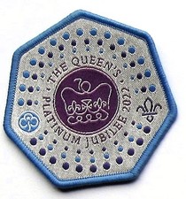 Girl Guide Badge - The Queens