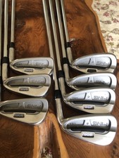 Ping S58 Irons 4-PW Project X5.5 Stiff Reg White Dot Upright Golf Pride Grips 