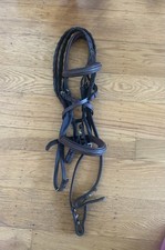 Leather Snaffle Bridle English