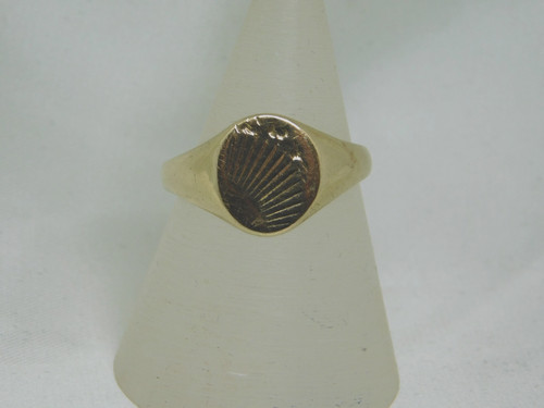 9ct gold vintage - 9ct, signet