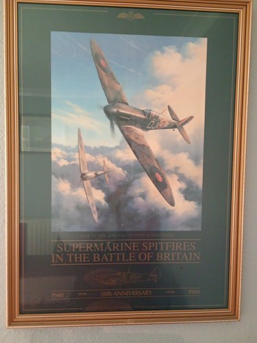 Supermarine spitfire print - supermarine,