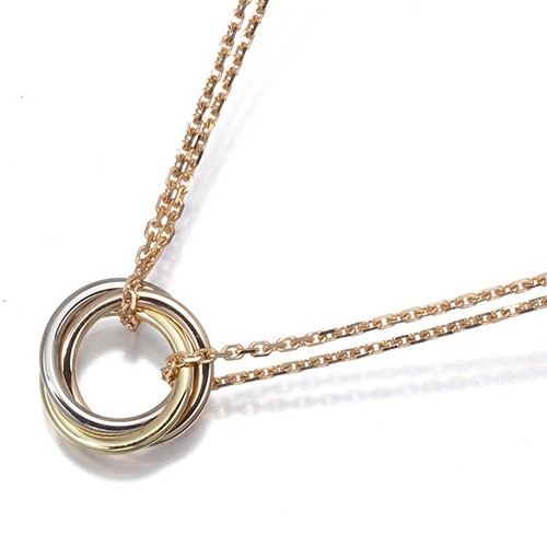Auth cartier necklace trinity - cartier,