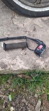 yamaha xt  throttle twist grip and cables housing project spares or repair xt650