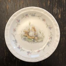 Royal Albert Jeremy Fisher Plate 12 cm Beatrix Potter Near Mint With Wall Mount