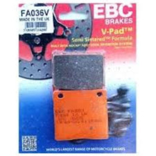 FA036V EBC PREMIUM BRAKE PADS fit KAWASAKI Z 1000 ST E1-E2   SHAFT  79-82 R  