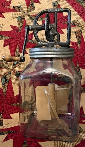 Churn antique dazey glass - #60,