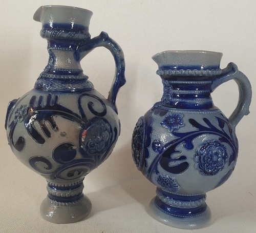 Two antique westerwald cobalt - antique,