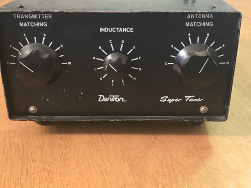 Vintage dentron super tuner - dentron,