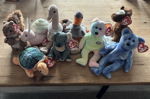 Beanie babies bundle x9 - babies,