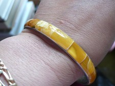 Vintage Butterscotch Amber Bangle