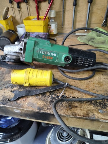 Hitachi inch angle grinder - angle,