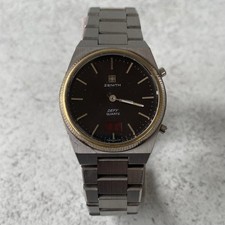 Vintage Zenith Defy Red LED Digital Swiss Quartz Watch - Non Runner