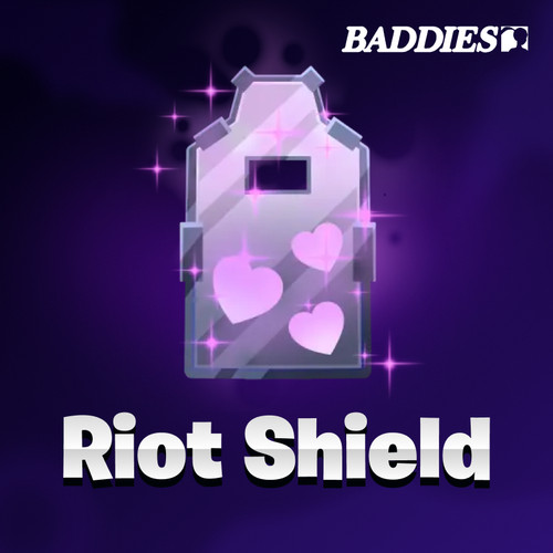 Baddies riot shield - baddies,
